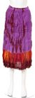 Main image of Tie & Dye Crinkled Purple Multi Skirt